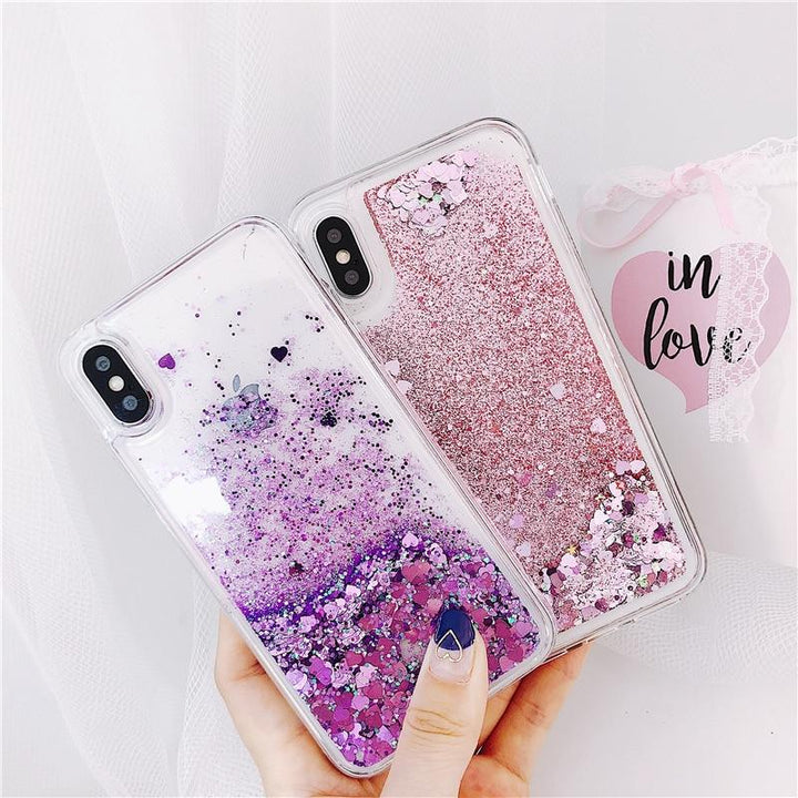Glitter Glide Samsung Mobiltelefondeksel | Luvikno