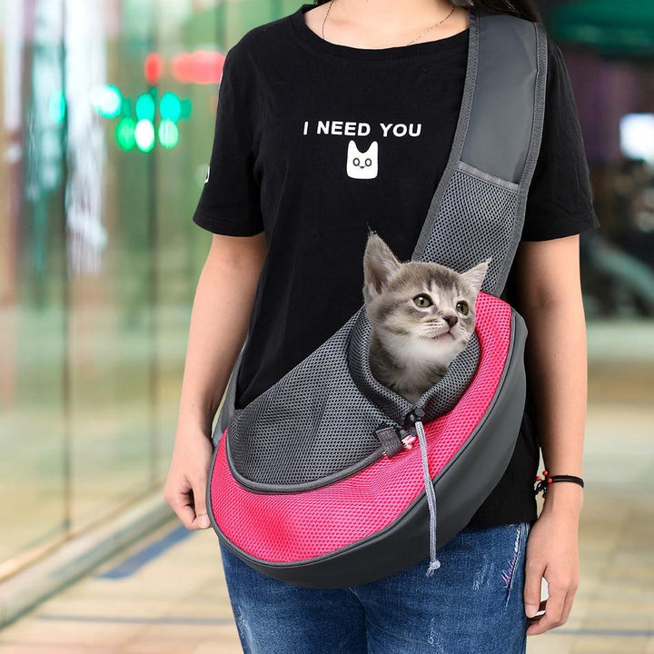 Kitten & Puppy Carrier Crossbody Bag | Luvikno