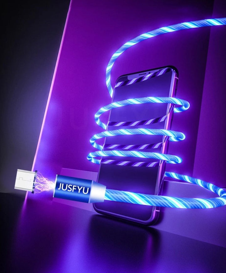 Bryte - LED Mobiltelefon Laderkabel | Luvikno