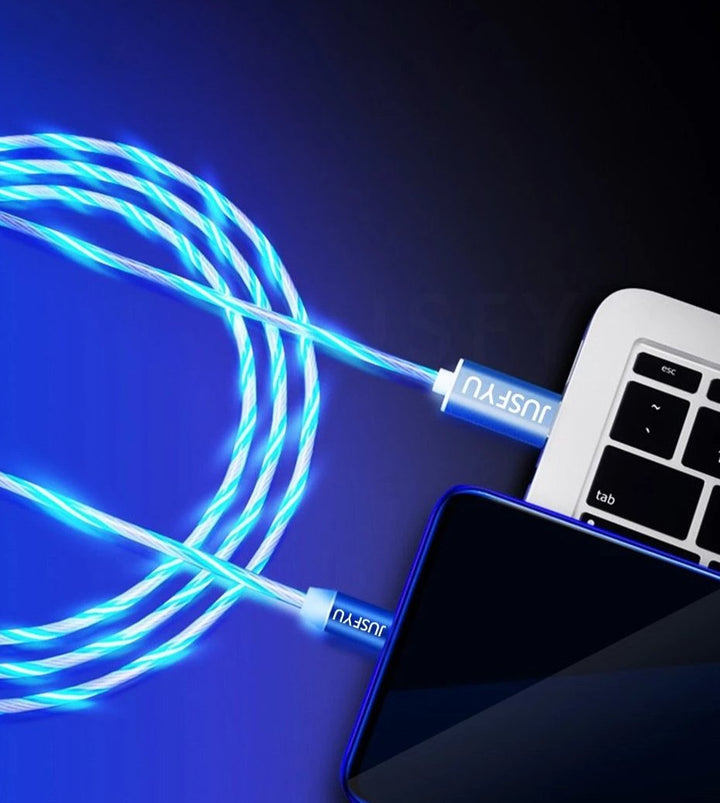 Bryte - LED Mobiltelefon Laderkabel | Luvikno