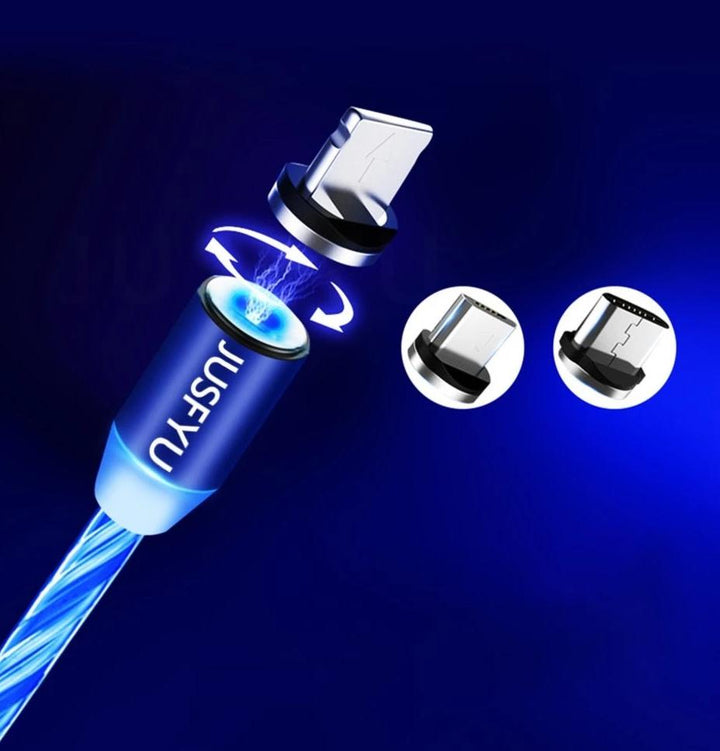 Bryte - LED Mobiltelefon Laderkabel | Luvikno