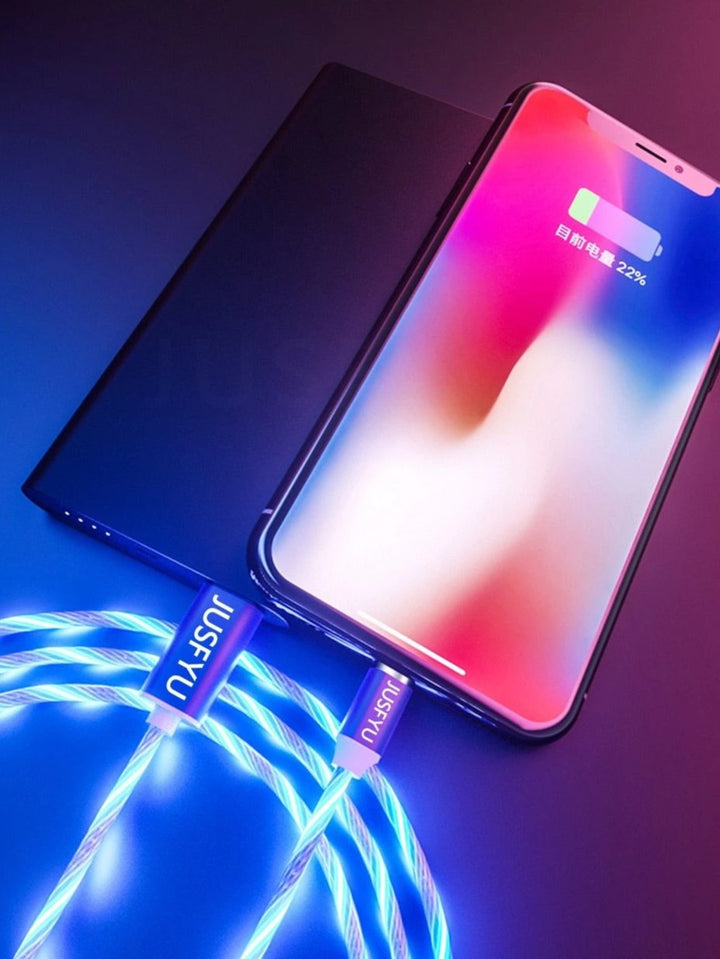 Bryte - LED Mobiltelefon Laderkabel | Luvikno