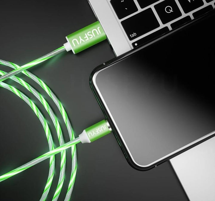 Bryte - LED Mobiltelefon Laderkabel | Luvikno