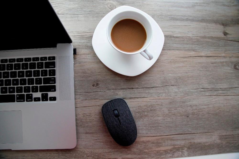 Pax - Trådløs Ergonomisk Stoffbelagt Mus | Luvikno