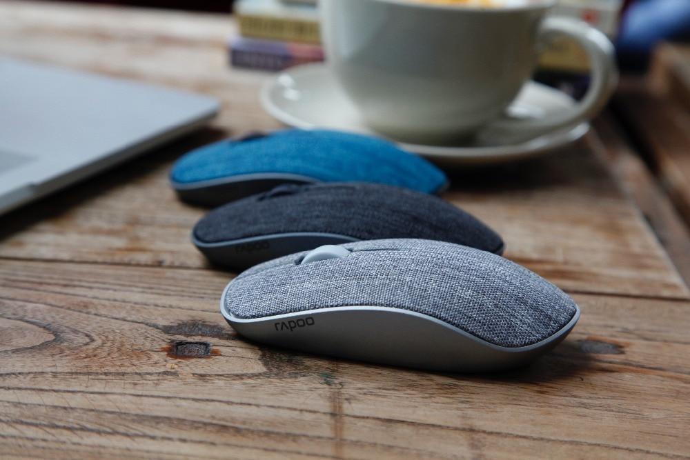 Pax - Trådløs Ergonomisk Stoffbelagt Mus | Luvikno