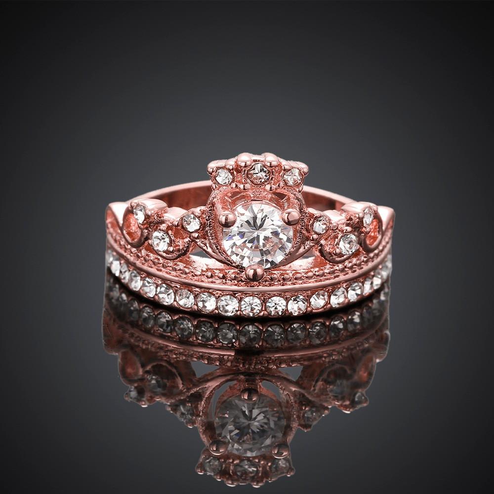 Rose Gold Queen Ring | Luvikno