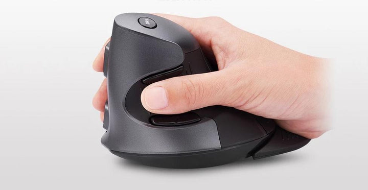 Ergonomisk Vertikal Trådløs 6 Knapper Mus | Luvikno