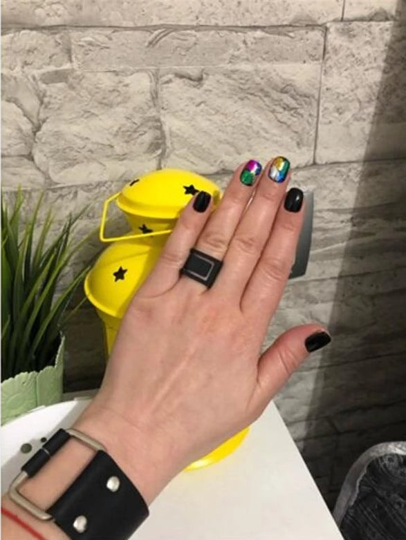 Primrose - Chunky Square Ring | Luvikno