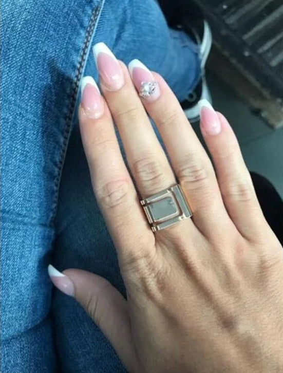 Primrose - Chunky Square Ring | Luvikno