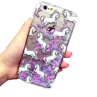 Glitter Unicorn iPhone Case | Luvikno