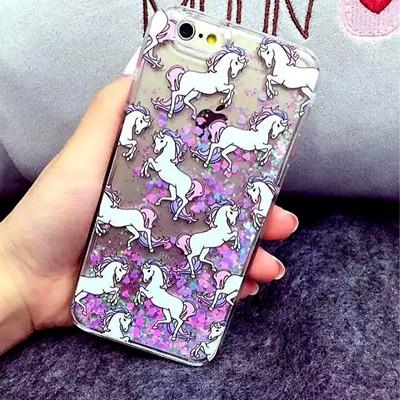 Glitter Unicorn iPhone Case | Luvikno
