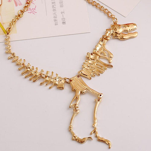T-Rex Charm Necklace | Luvikno
