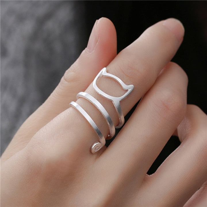CatCling - Spiral Kat Ring | Luvikno