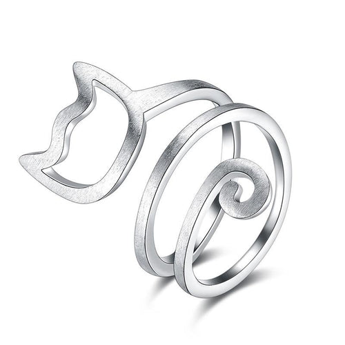 CatCling - Spiral Kat Ring | Luvikno
