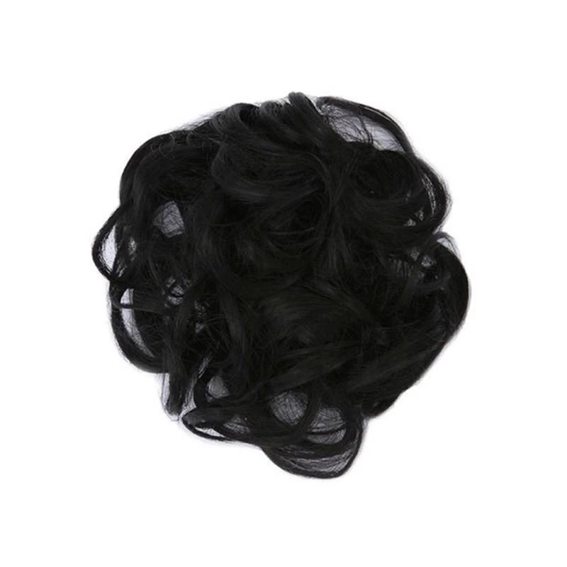 Messy Bun Fake Hair Scrunchie | Luvikno
