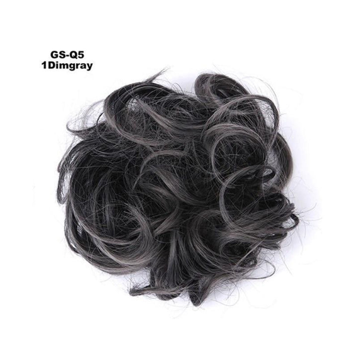 Messy Bun Fake Hair Scrunchie | Luvikno