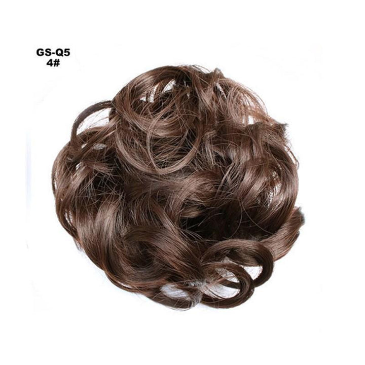 Messy Bun Fake Hair Scrunchie | Luvikno
