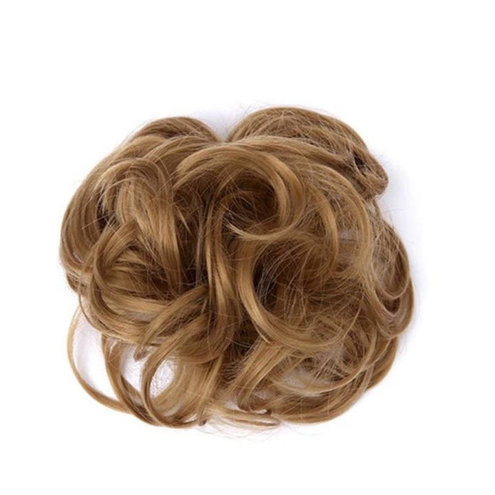 Messy Bun Fake Hair Scrunchie | Luvikno