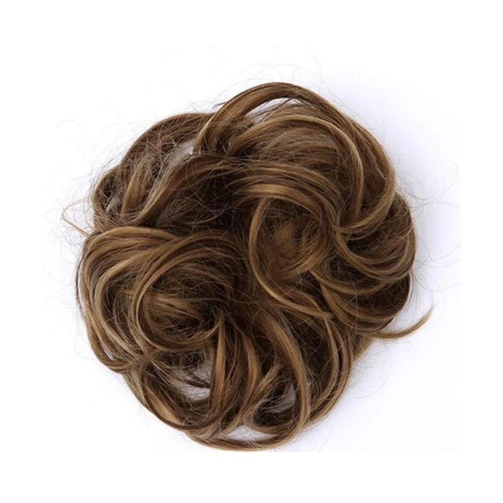 Messy Bun Fake Hair Scrunchie | Luvikno