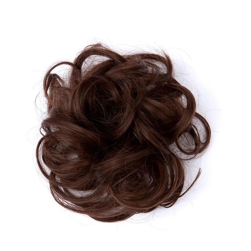 Messy Bun Fake Hair Scrunchie | Luvikno