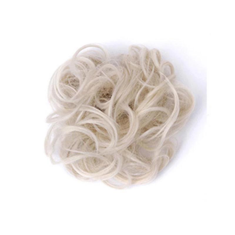 Messy Bun Fake Hair Scrunchie | Luvikno