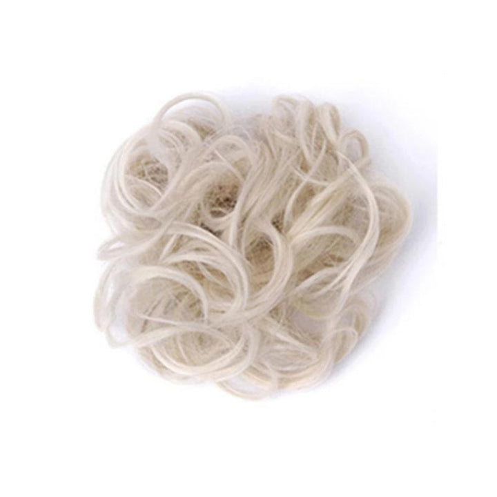 Messy Bun Fake Hair Scrunchie | Luvikno
