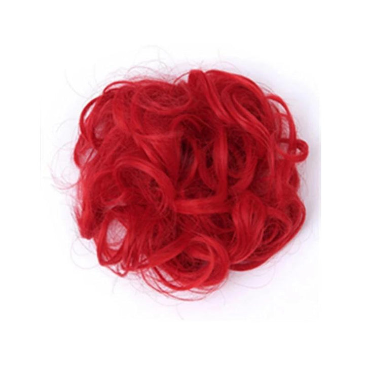 Messy Bun Fake Hair Scrunchie | Luvikno