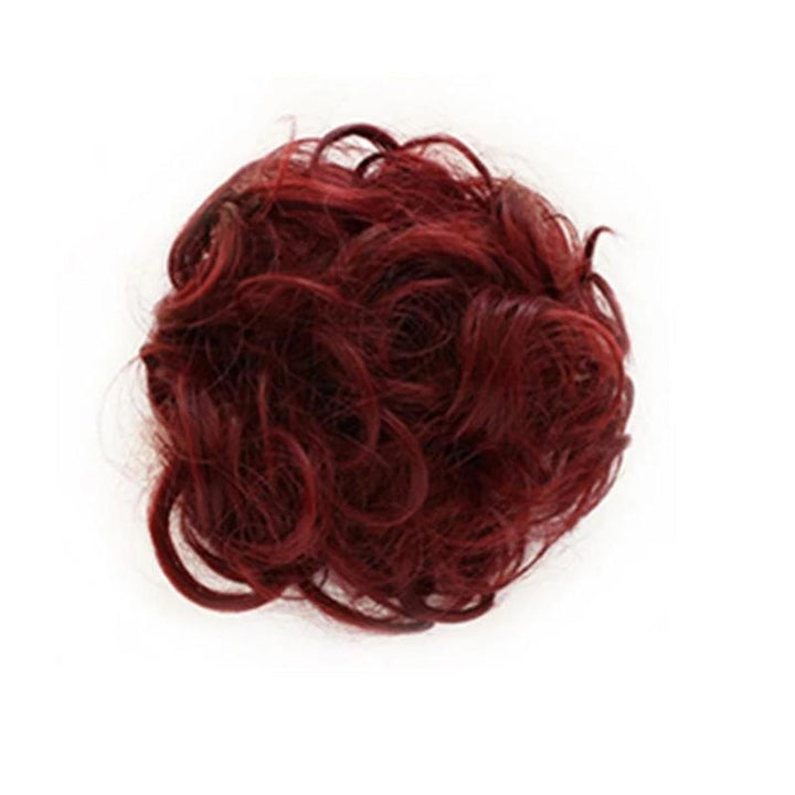Messy Bun Fake Hair Scrunchie | Luvikno