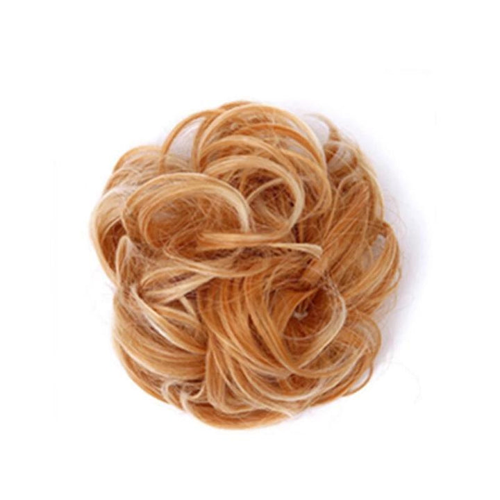 Messy Bun Fake Hair Scrunchie | Luvikno