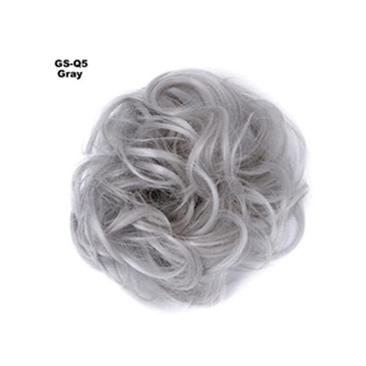 Messy Bun Fake Hair Scrunchie | Luvikno
