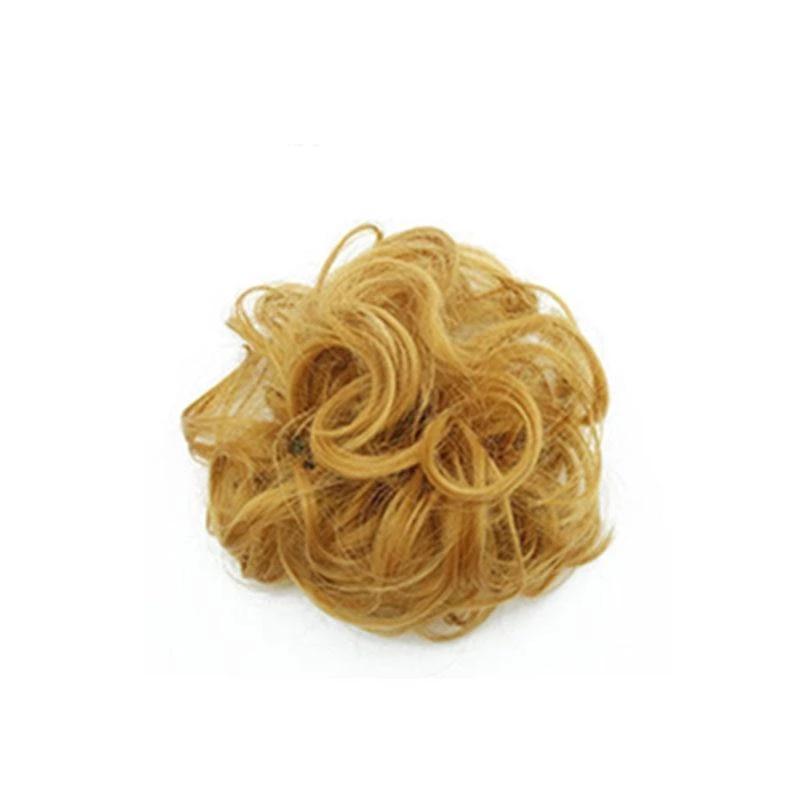 Messy Bun Fake Hair Scrunchie | Luvikno