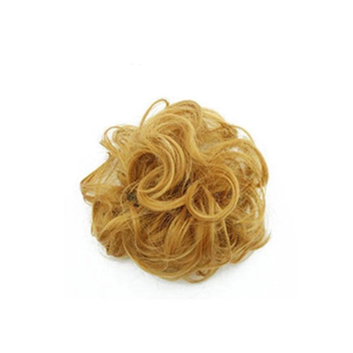 Messy Bun Fake Hair Scrunchie | Luvikno