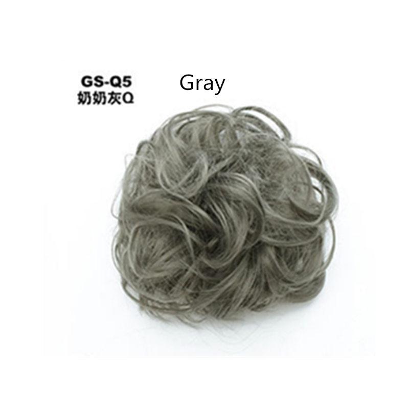 Messy Bun Fake Hair Scrunchie | Luvikno