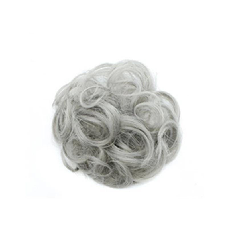 Messy Bun Fake Hair Scrunchie | Luvikno