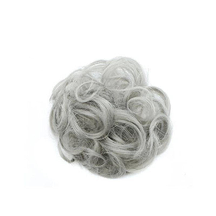 Messy Bun Fake Hair Scrunchie | Luvikno