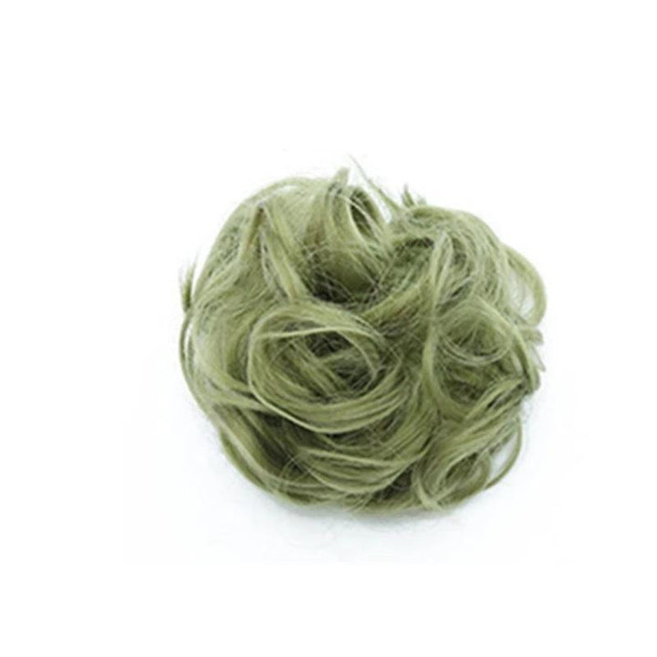 Messy Bun Fake Hair Scrunchie | Luvikno