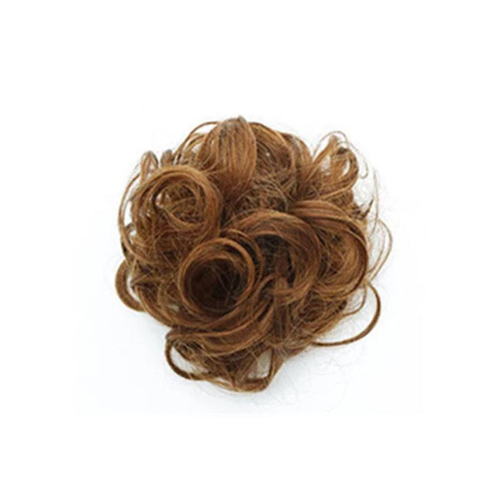 Messy Bun Fake Hair Scrunchie | Luvikno