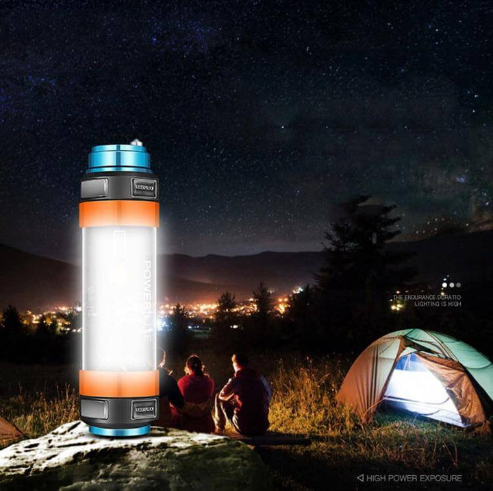 LED Camping Tent Vanntett Oppladbar Lys | Luvikno
