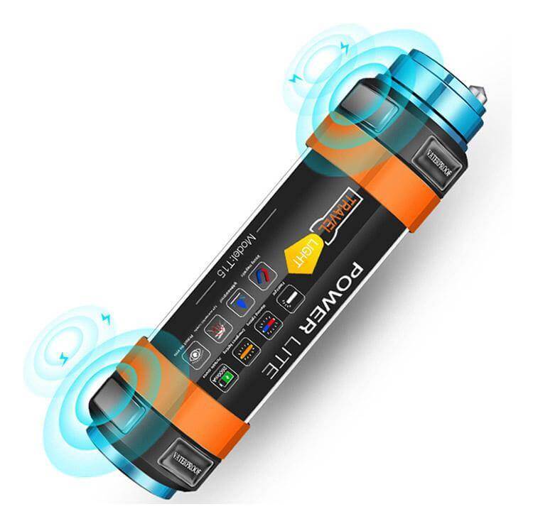 LED Camping Tent Vanntett Oppladbar Lys | Luvikno
