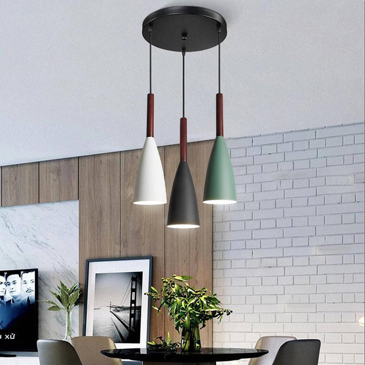 Moderne Elegant Nordisk Stil Fargerik Pendel Henge Lys | Luvikno
