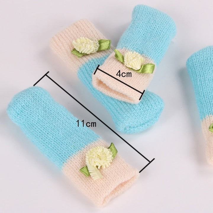4Pcs Sklifrie Katt pote Møbelbein Deksel | Luvikno