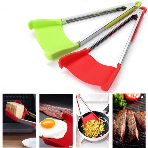 Spato - 2 i 1 Non-Stick Spatel-Tang | Luvikno