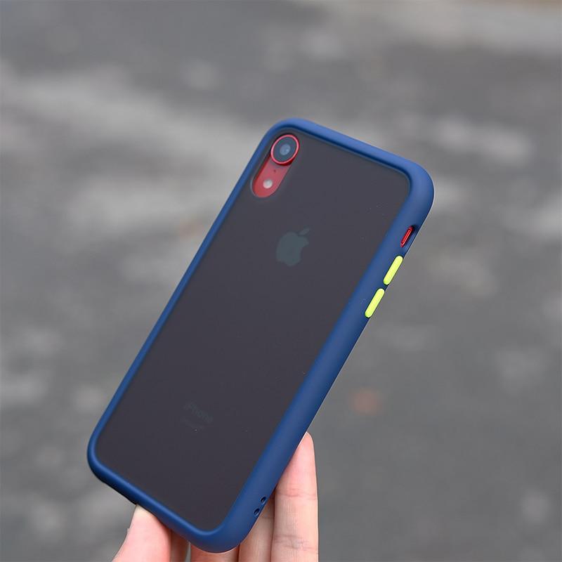 Armor - Anti-Knock Matt iPhone-deksel | Luvikno