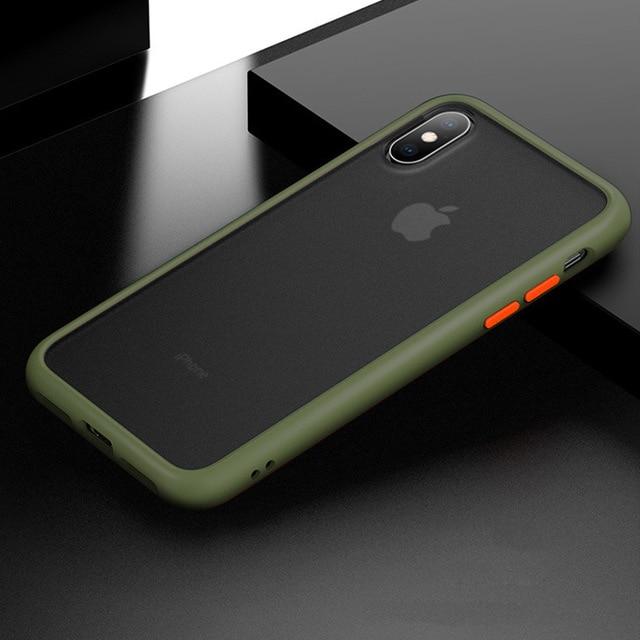 Armor - Anti-Knock Matt iPhone-deksel | Luvikno