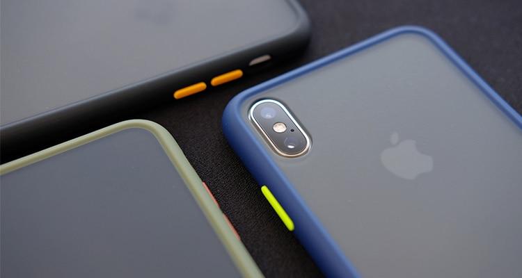 Armor - Anti-Knock Matt iPhone-deksel | Luvikno