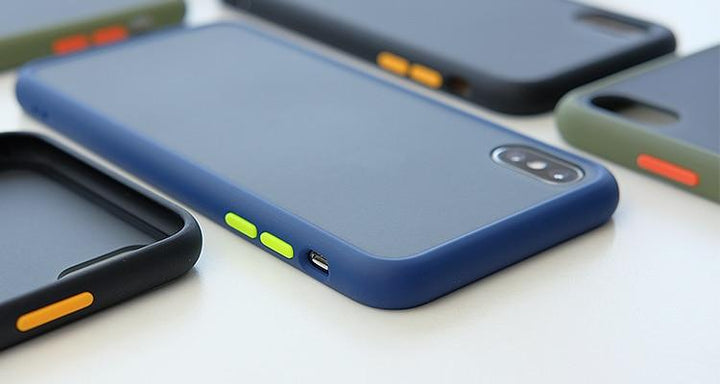 Armor - Anti-Knock Matte iPhone Deksel | Luvikno