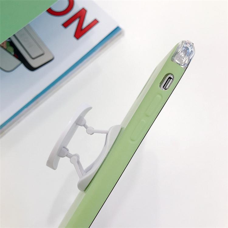 Candee - Matt Silikon iPhone Deksel med Ring | Luvikno