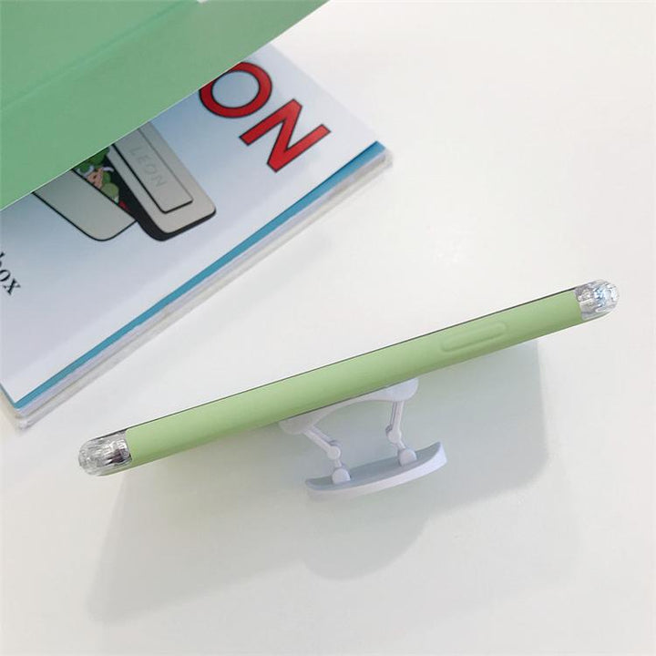 Candee - Matt Silikon iPhone Deksel med Ring | Luvikno