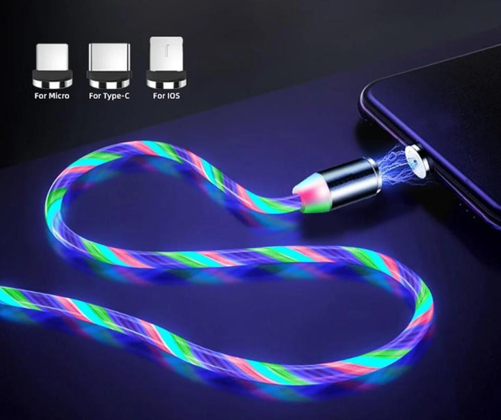 Bryte - LED Mobiltelefon Laderkabel | Luvikno
