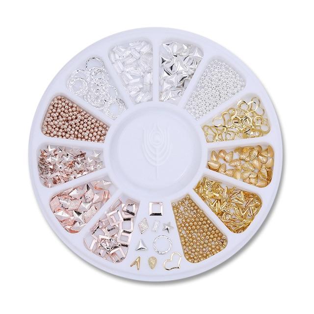 Rhinestone Nail Art Beads | Luvikno